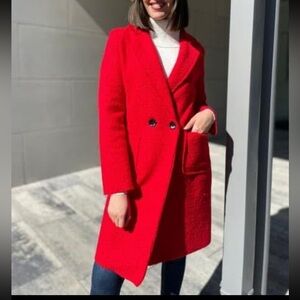 ShopEvelynne Red Women's Coat